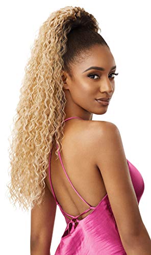 Outre PRETTY QUICK DRAWSTRING PONY Fabulous Looking Long Curly Wave Premium Synthetic High Heat Friendly Limitless Look Hair Pieces Ponytail - SHAYLA 26" (2)