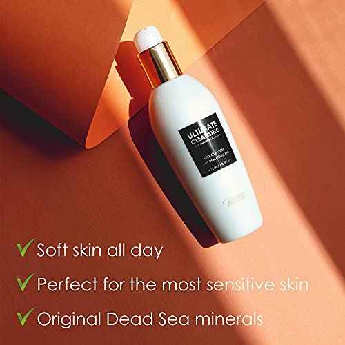 Premier Dead Sea Cleansing Milk, gentle face Cleanser & Make-up remover milk cleanser for face, sensitive and all Skin types, Classic collection skin care 8.45fl oz