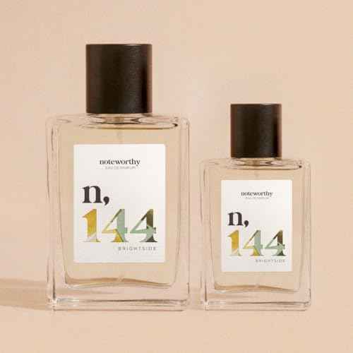 Noteworthy n,144 Brightside Eau De Parfum ? Citrus, Vanilla | Sophisticated, Warm Fragrance for Any Occasion | Long-lasting Unisex Perfume for Women & Men (50ml)