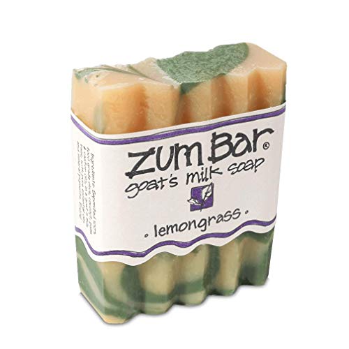 Indigo Wild Zum Bar Goat's Milk Soap - Lemongrass - 3 oz (3 Pack)