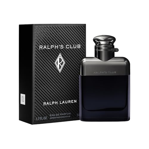 RALPH LAUREN FRAGRANCES - Ralph's Club - Eau de Parfum - Men's Cologne - Woody & Fresh - With Lavandin, Sage, Vetiver, and Cedarwood - Medium Intensity