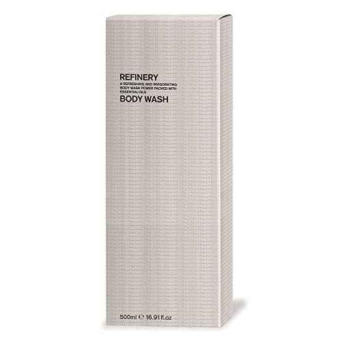 Aromatherapy Associates Refinery Body Wash. Sandalwood, Pink Pepper and Bergamot Essential Oils. Cleanse and Invigorate the Skin (16.9 fl oz)