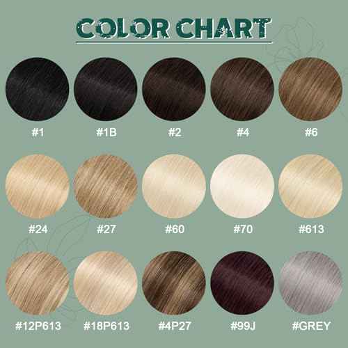 Benehair 20pcs Remy Tape in Hair Extensions Human Hair Ash Blonde&Bleach Blonde Seamless Skin Weft Tape in Real Human Hair Extensions Straight Hair 18 Inch 30g #18P613