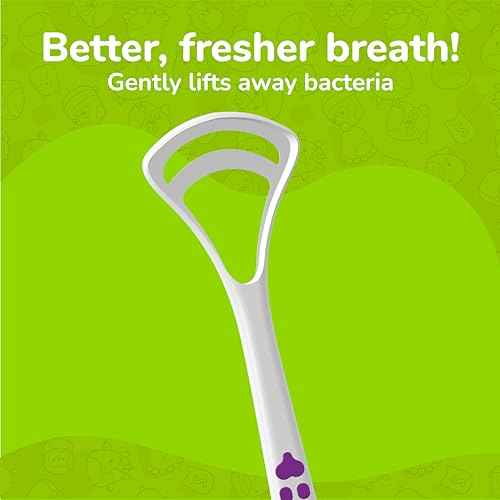 Brush Buddies Squishmallows Toothbrush Travel Kit, Dental Kit with Toothbrush, Tongue Scraper, and Floss