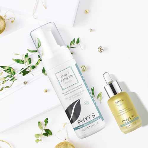 Phyts Purity Face Serum - Night Use, Hydrating, Tightens Pores and Refines Skin Texture - Suitable for Oily, Normal to Combination Skin - 1 oz