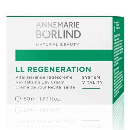 ANNEMARIE B?RLIND - LL REGENERATION Revitalizing Day Cream - Natural Vitamin C E and Retinoid Anti Aging Face Cream for Visibly Firmer and Wrinkle Free Skin - Step 3 of 5 - 1.69 Fl Oz.