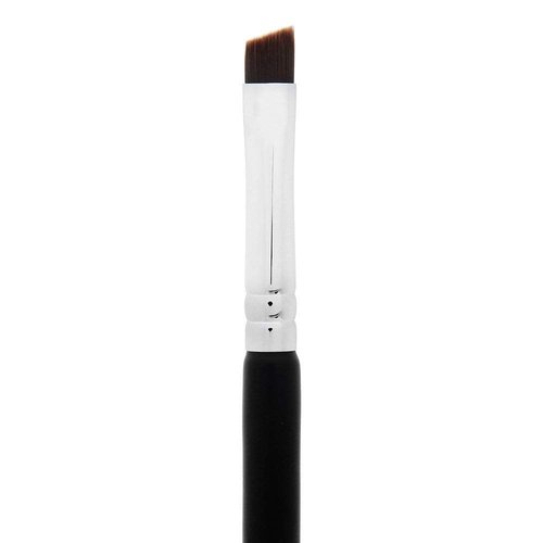 Professional Eyeliner Makeup Brush Set – 2pc Beauty Junkees Eye Liner Brushes Includes Angled Precision Gel Liner for Tightline, Pro Small Flat Definer, Precision Lash Liner, Brow Conceal for Defining