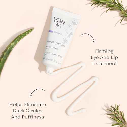 Yonka Phyto-Contour | Anti-Aging Eye Cream with Rosemary Extract | Reduces Puffiness & Dark Circles | For All Skin Types and Paraben-Free | 0.5 fl oz