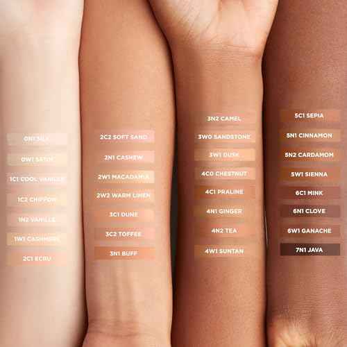 Real Flawless Weightless Perfecting Waterproof Foundation, Medium Coverage Foundation, Buildable Coverage, 12 HR wear, Non-comedogenic, 1oz