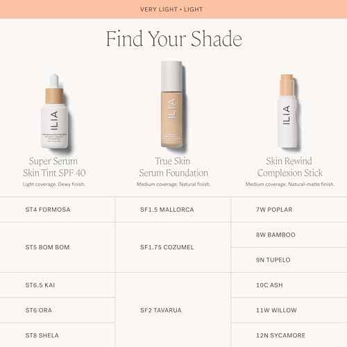 ILIA - Skin Rewind Complexion Stick - Foundation + Concealer + Skincare | Non-Toxic, Vegan, Cruelty-Free, Clean Makeup (9N - Tupelo, 0.35 oz | 10 g)