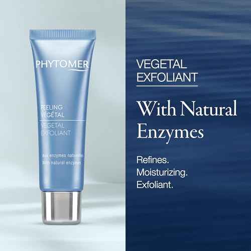 PHYTOMER Vegetal Exfoliant with Natural Enzyme Gentle Face Exfoliator | Cleanses, Eliminates Impurities, Refines Skin's Texture | Safe, Natural Ingredients | Sustainable & Eco-Friendly | 50ml