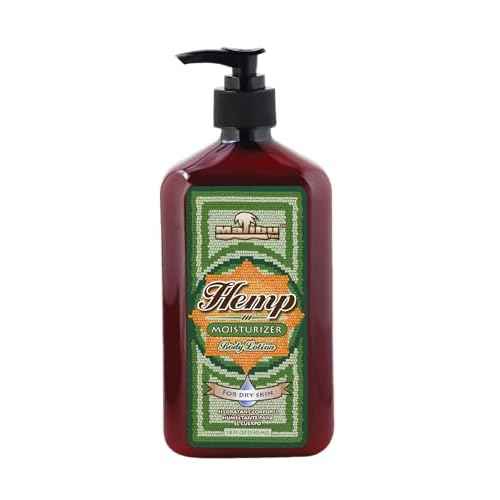 Malibu Tan Body Lotion for Dry Skin HEMP Moisturizer, 18 fl oz - NEW