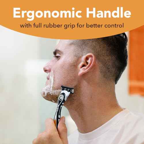 BIC Flex 5 Refillable Men's 5 Blade Razors, Holiday Grooming for a Smooth Shave, 1 Handle and 12 Cartridges-Pack, Stocking Stuffers