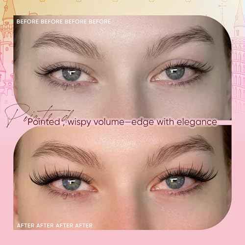 Lash Clusters Cat Eye Cluster Eyelash Extensions Wispy Fox Lashes Cluster Natural Spiky Fairy Individual Lashes Fox Eye Lash Clusters with Spikes Left & Right Eyelashes Clusters 10-20mm by zenotti