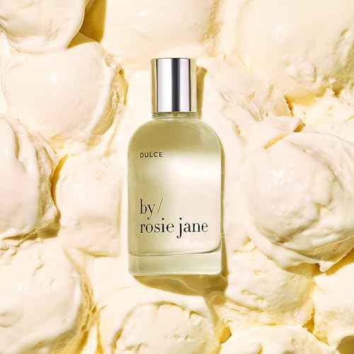 By Rosie Jane Eau De Parfum Spray (Dulce) - Clean Perfume for Women - Non-Toxic Body Mist with Notes of Creamy Vanilla, Brown Sugar & Warm Hinoki Wood - Paraben, Sulfate & Phthalate Free (50ml)