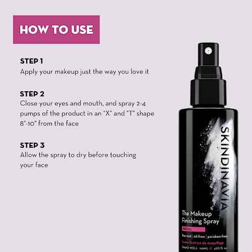 Skindinavia Makeup Primer + Makeup Finishing Spray Bridal | Hydrating Spray, Pore Minimizing Primer Mist | Long Lasting, Sweat Resistant & Waterproof Fine Mist Matte Setting Spray, (2 x 4 Fl. Oz.)