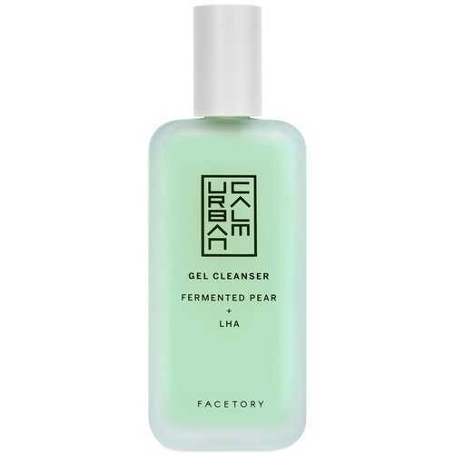 FACETORY Urban Calm Hydrating Face Wash for Women, Gentle Gel Facial Cleanser with Fermented Pear & LHA, Sensitive Skin Face Wash & Daily Makeup Remover for Oily, Dry & Combination Skin - 4 Fl Oz