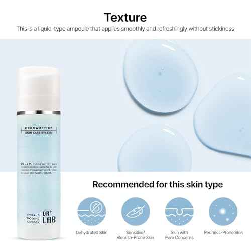 Hydra-15 Soothing Ampoule 5.07 fl oz /150ml Deep Hydrating Moisturizing for Dry, Sensitive Skin with Hyaluronic Acid Korean Skincare