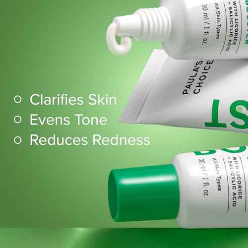 Paula's Choice BOOST 10% Azelaic Acid Booster Cream Gel Face Serum with Salicylic Acid, Oil-Free Skin Brightening Serum for Face, Fragrance-Free