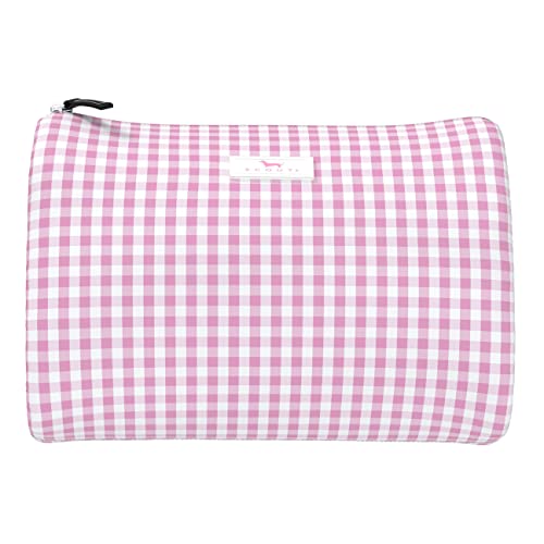 SCOUT Packin' Heat - Large, Water-Resistant, Zip Close Makeup Bag for Women- Toiletry Travel Bag - Cosmetic Bag