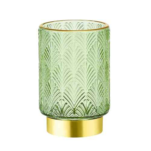 Makeup Brush Holder Organizer,Toothbrush Holders,Desk Pen Pencil Holder,Multifunctional Vintage Glass Brush Cup£¨A42-1-US£©