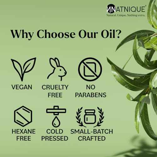 Natnique Castor Oil 4oz ? USDA Certified Organic, 100% Pure Cold Pressed Unrefined Oil for Hair Growth, Eyelashes, Eyebrows & Scalp ? Natural Skin Moisturizer, Lash Serum & Hair Treatment