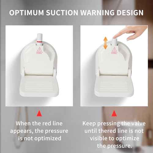 Shower Foot Rest for Shaving Legs,Shower Shaving Foot Rest,Foot Rest for Shower with Powerful Suction Cup,Foldable Shower Shaver Foot Rest Suitable for RV Bathroom,Easy to Carry While Traveling