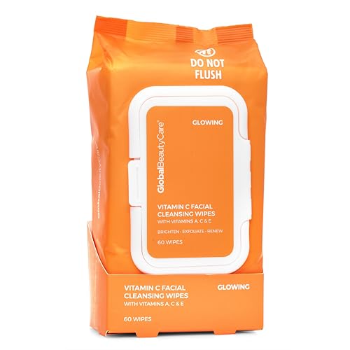 Global Beauty Care Vitamin C Makeup Wipes - 60ct