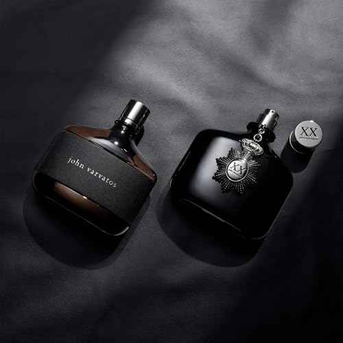 John Varvatos Men's Cologne Eau de Toilette EDT Spray, Spicy Woody Scent with Notes of Medjool Dates, Coriander Seed & Leather