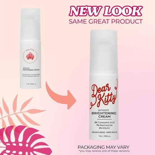 Dark Spot Cream for Intimate Areas - Tranexamic Acid & Niacinamide Serum for Women - Body Cream for Bikini Line, Underarms, Inner Thigh - Even Tone for Sensitive Skin - 1 oz