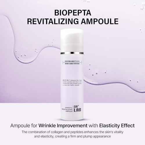 Biopepta Revitalizing Ampoule 5.07 fl oz /150ml Skin Elasticity Wrinkle Care Hydrating Skin with Marine Collagen Peptides Korean Skincare