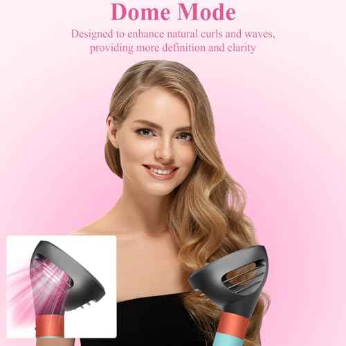 Wave Curl Diffuser for Dyson Airwrap ? Dome and Diffuse Modes for Curl Wave Hair, Hair Diffuser Attachment Compatible with Airwrap Styler HS01/05