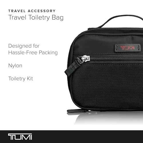 TUMI Women's Accessory Pouch Small, Black, One Size
