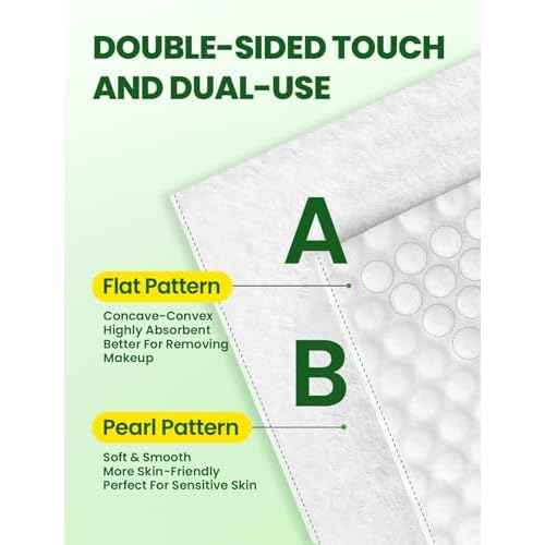 Elvira 200 Count (2 Pack) Disposable Face Towels, Biodegradable Facial Cleansing Towels, Ultra Soft & Thick Cloth for Sensitive Skin, Makeup Remover Dry Wipes, Lint-Free Towelettes for Cleansing