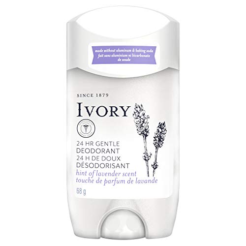 Gentle Ivory Aluminum Free Deodorant, Hint of Lavender, 2.4 oz