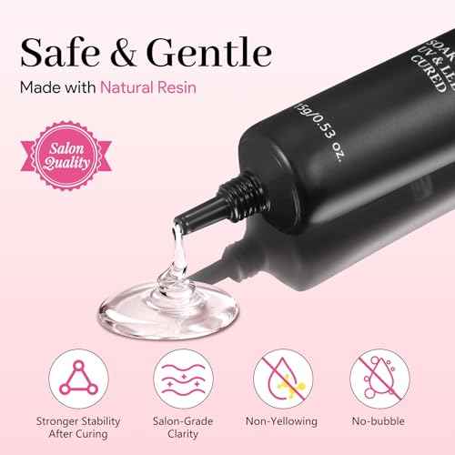 Medium Almond Pre-Building Nail Tips Kit, 15 Sizes 240 PCS Pre-shaped Apex Pink Thick Extensions Tip Soft Half Matte Press On Fake Nails Glue Gel Nail Lamp for DIY Beginners & Salon Manicure