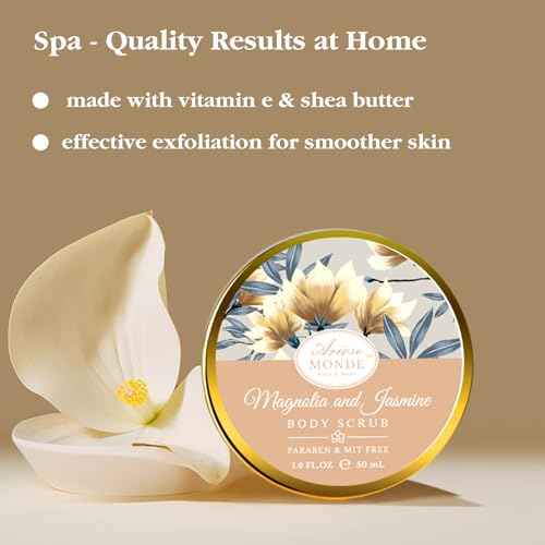 Home Spa Gift Basket, Bath Spa Kit for Women, with Body Lotion, Shower Gel, Bubble Bath, Body Scrub, Bath Salt, Bath Bomb, Bath Gift Set for Mother, Wife Her, with Magnolia and Jasmine Scent