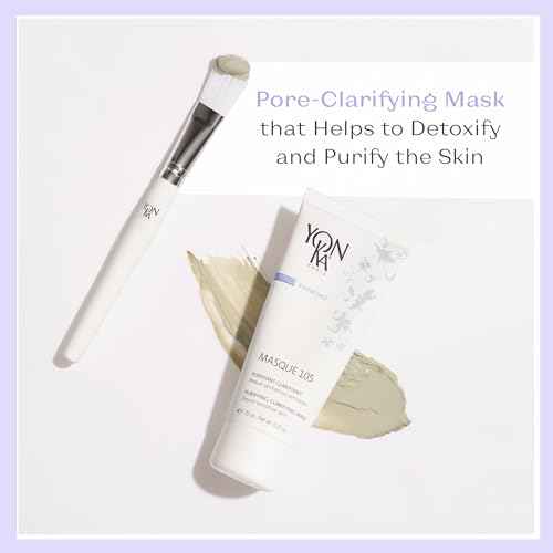 Yonka Essentials Masque 105 | Clarifying and Purifying Face Mask | Weekly Treatment for Dry and Sensitive Skin | Hydrates While Tightening Pores and Purifying Skin | 3.30 oz