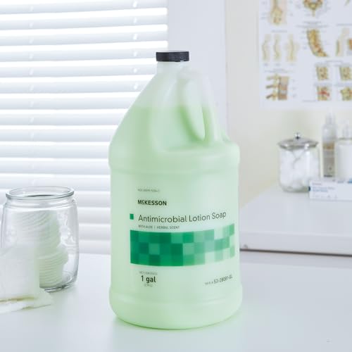 McKesson Antimicrobial Lotion Soap with Aloe - Herbal Scent - 1 gal, 1 Count