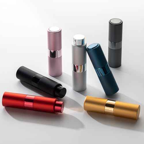 Perfume Travel Refillable Atomizer Bottle: Cologne Spray Mini for Refill - Empty Fragrance Sprayer for Men - Large Size 20ML