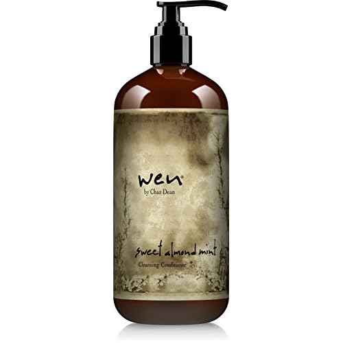 WenHairCare Sweet Almond Mint - Cleanses, Nourishes and Restores the Look of Hair, No Harsh Sulfates (16 oz)
