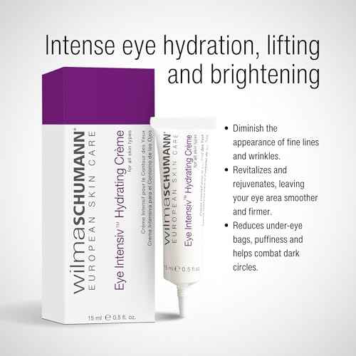 WILMA SCHUMANN Eye Intensiv Hydrating Cream for Eyes, Eye Cream for Wrinkles, 0.5 oz