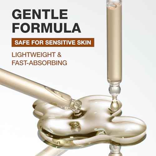 Physiogel Ampoule Vitamin C Face Serum, Strengthens Skin Barrier Antioxidant, Korean skin care, Moisturizing, Brightening, Soothing & Hydrating Serum Vitamin E & B5 Skincare Face Essence.