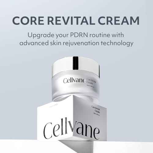 Cellvane Face Cream with PDRN (1.69 fl.oz), Salmon DNA Korean Moisturizer for Rejuvenation, High Purity PDRN for Dry & Sensitive Skin, Hyaluronic Acid & Collagen & Anti-Aging