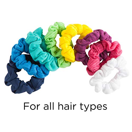 Goody Women's Hair Ouchless Jersey Variety Scrunchies, 8 Count (Pack of 4)