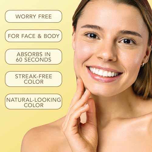 Jergens Natural Glow Hydra Gel Moisturizer, Hyaluronic Acid Tanning Lotion, Hydrating Tanning Gel, Fragrance-Free Self Tanner, Medium to Deep Skin Tones 8.3 Oz