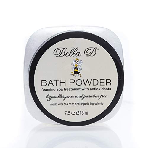 BELLA B Bath Powder 7.5 oz - After Birth Sitz Bath Soak For Postpartum Care - After Birth Sitz Bath Salts - Bath Powder For Women - Bella B Body Care - Organic Bath Powder - Same As Mama Soak