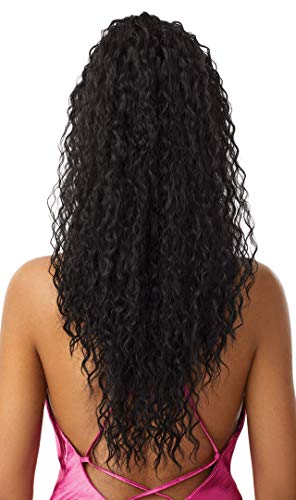 Outre PRETTY QUICK DRAWSTRING PONY Fabulous Looking Long Curly Wave Premium Synthetic High Heat Friendly Limitless Look Hair Pieces Ponytail - SHAYLA 26" (2)