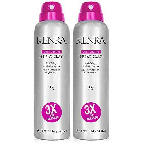 Volumizing Spray Clay 15 | Bodifying, Fullness Spray | 3X The Fullness | Medium Hold | Provides Texture & Volume With A Long-Lasting Finish | All Hair Types