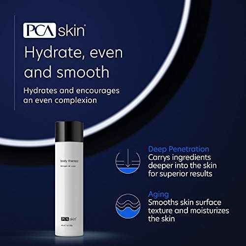 PCA SKIN Daily Body Therapy Lotion - Rich 12% Lactic Acid Moisturizing Cream to Nourish Dry Skin, Fragrance-Free, Non-Greasy Formula (7 oz)